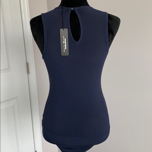 Beautiful Sheer Floral Haute Monde Bodysuit - Picture 5 of 7